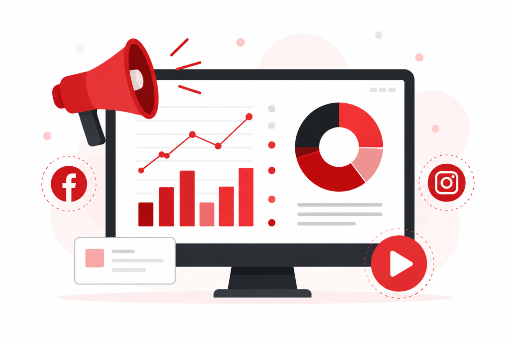 Digital marketing related image